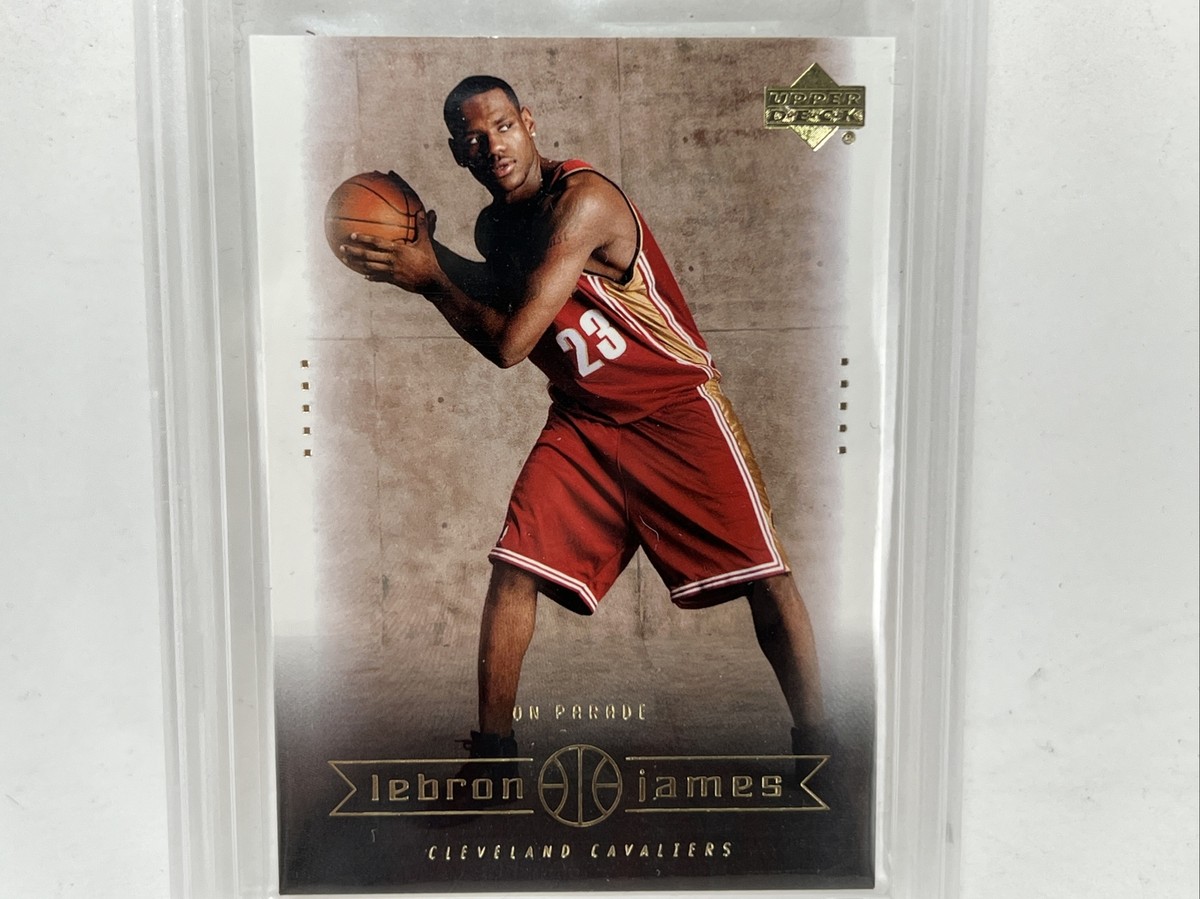 2003 Upper Deck LeBron James #14 Rookie Card GCG 10 GEM MINT