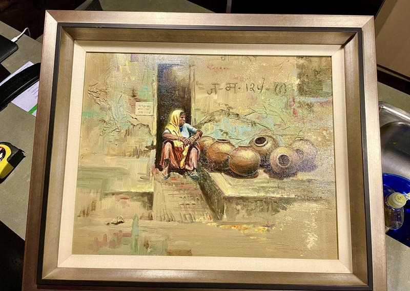 Mark Marcuson Original Oil On Canvas Painting