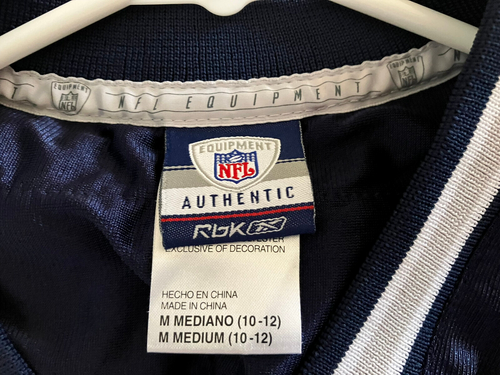 Authentic Reebok NFL Equipment JERSEY, Tony Romo #9 Dallas Cowboys, Medium 10-12 - Picture 5 of 14