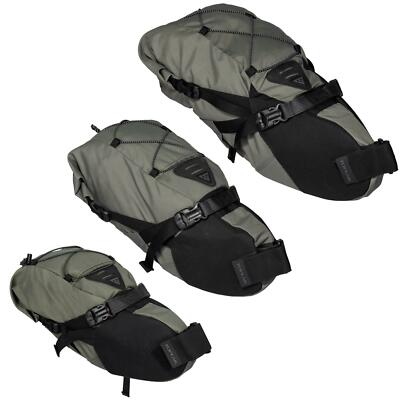 Topeak Fahrrad Tasche BackLoader Grün Sattelt Rahmen 6-15 l wasserabweisend edel