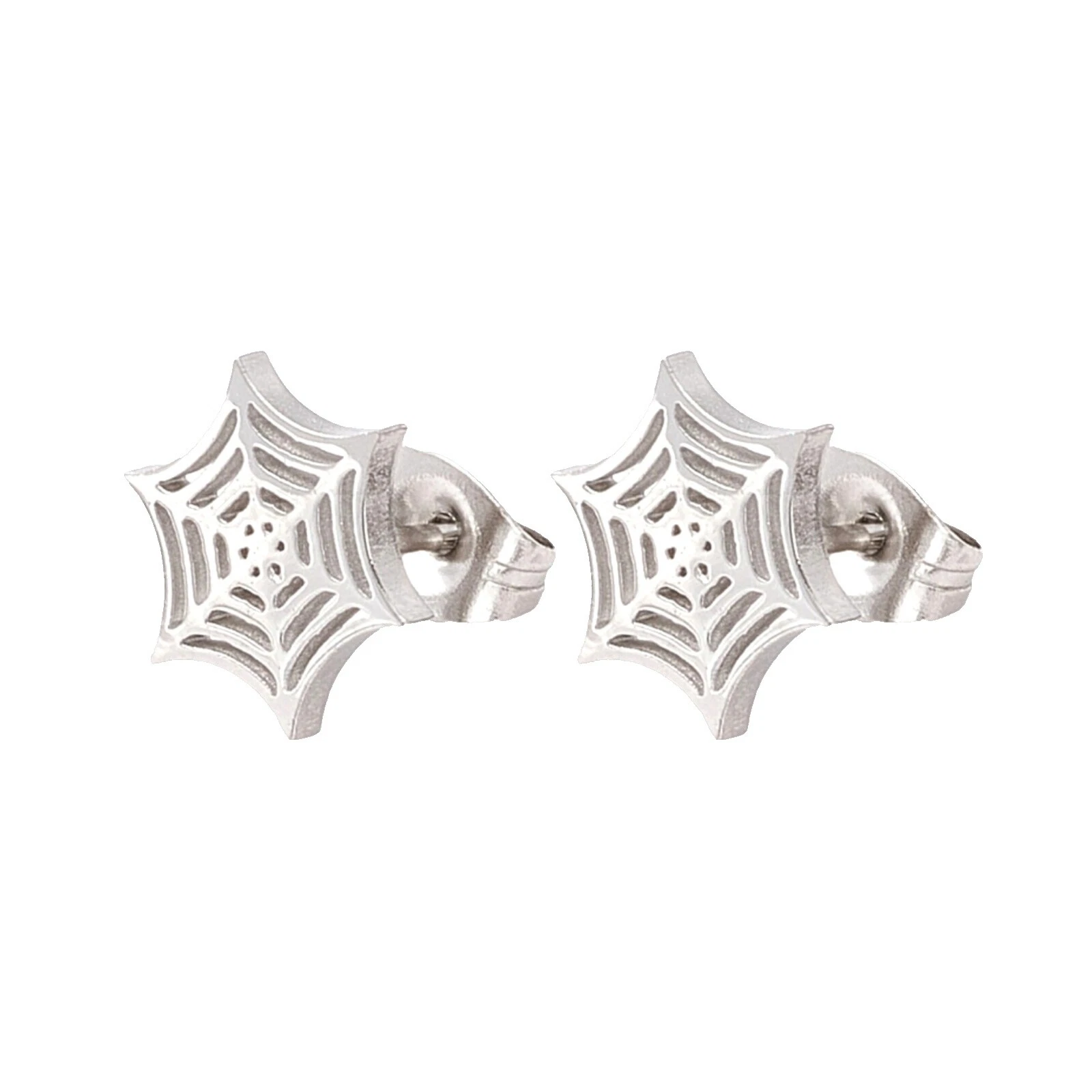 Pendientes de Moda gótico de acero inoxidable