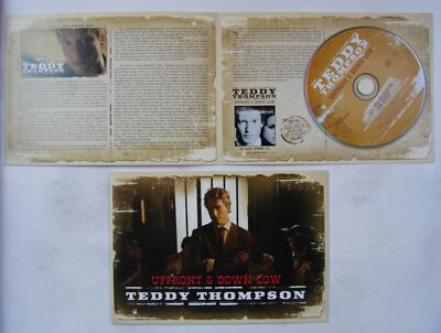 Teddy Thompson Upfront & Down Low GER Press-Kit/Folder Inc. CD 2007