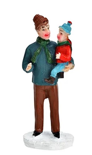 Lichthaus Wurm Zubehör weihnachtliche Miniatur Winterszene Berufe Personen 6 cm - Bild 15 von 25