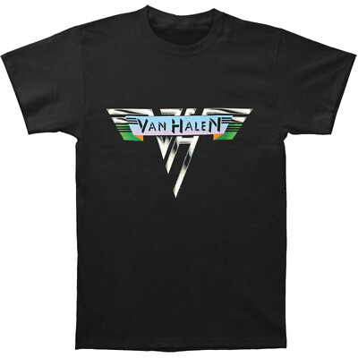 VAN HALEN cd cv 1978 VINTAGE LOGO Official SHIRT LG New II 1984 first diver fair