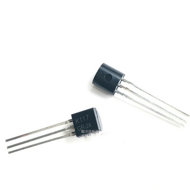 10Pcs New 2SK117 MOS Field Effect Transistor K117GR TO92 Transistor