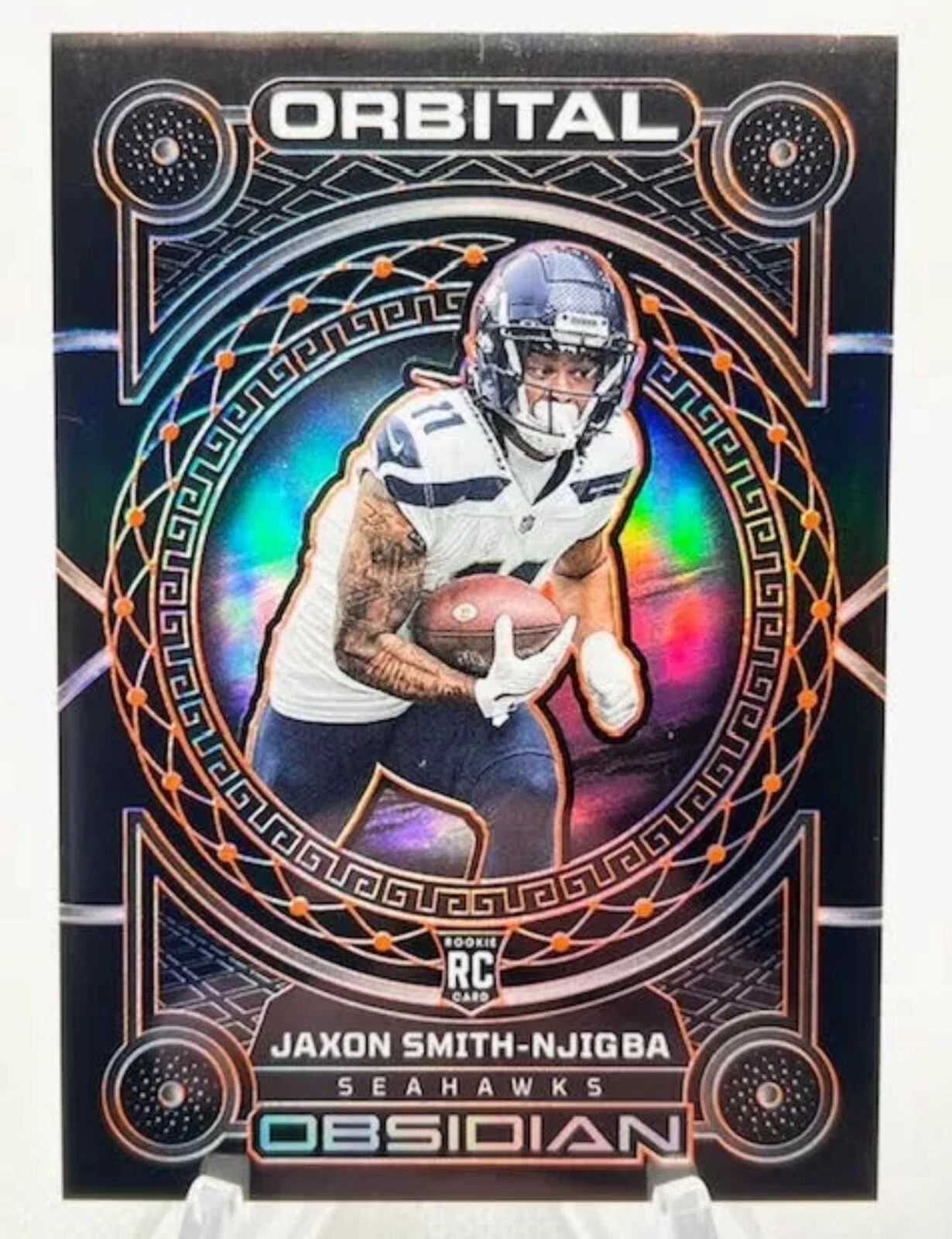 2023 Panini Obsidian Jaxon Smith-Njigba Orbital Orange /65