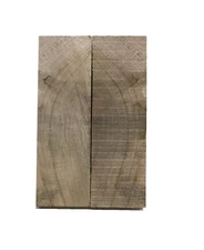 Ambrosia Maple Knife Blanks 5x1-1/2x3/8 Crosscut Book Matched Set- Free Shipping