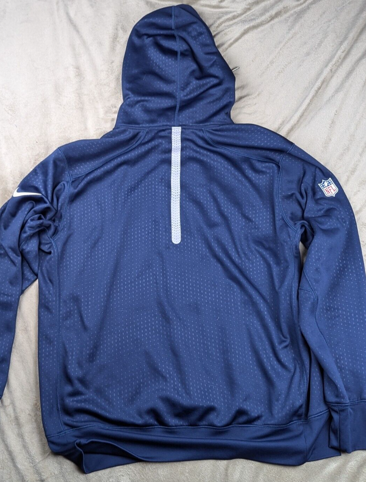 Dallas Cowboys NFL Nike Therma Fit Long Sleeve Sweatshirt Hoodie Men's