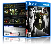 Yakuza Kiwami - Replacement PS4 Cover and Case. NO GAME!!