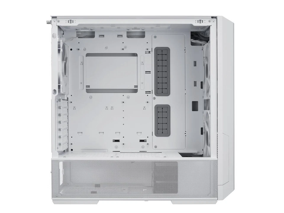 LIAN LI LANCOOL 216RW White Steel / Tempered Glass ATX Mid Tower Computer Case , - Image 2 of 4