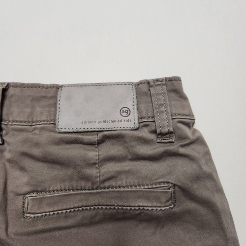 Adriano Goldschmied Kids Boys Chino Shorts Size 14 Brown D6 - Picture 13 of 15