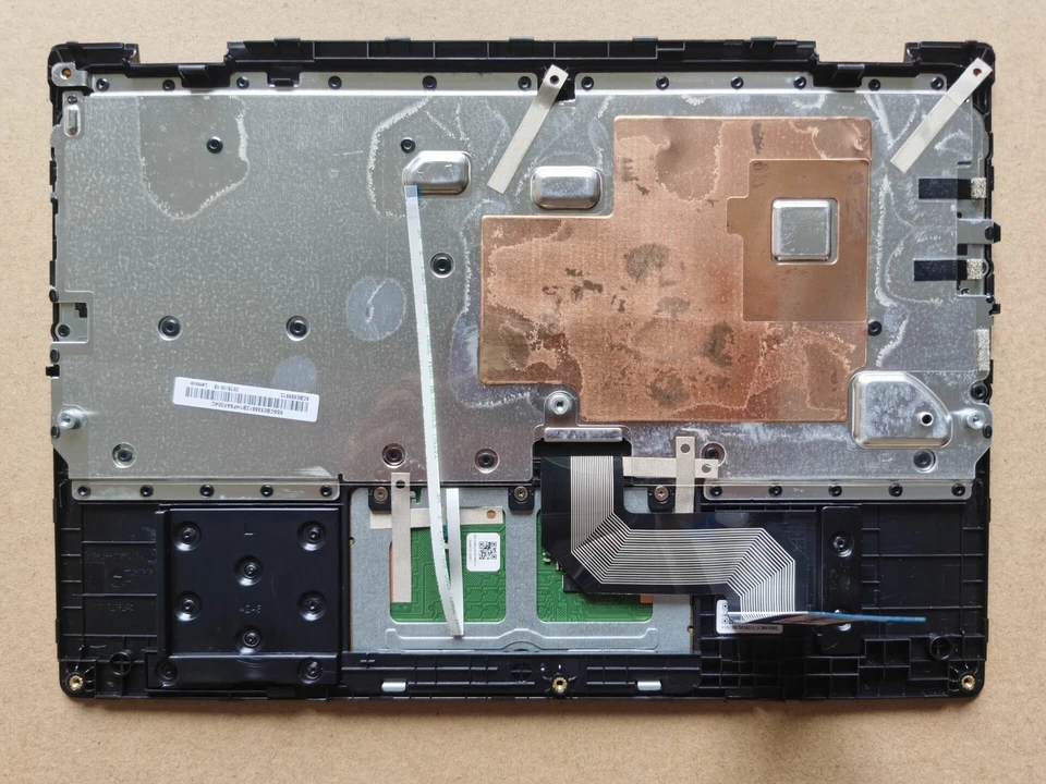 For Lenovo 300e Chromebook 2nd Gen MTK Palmrest Keyboard Touchpad US 5cb0x55512 - Image 2 of 4