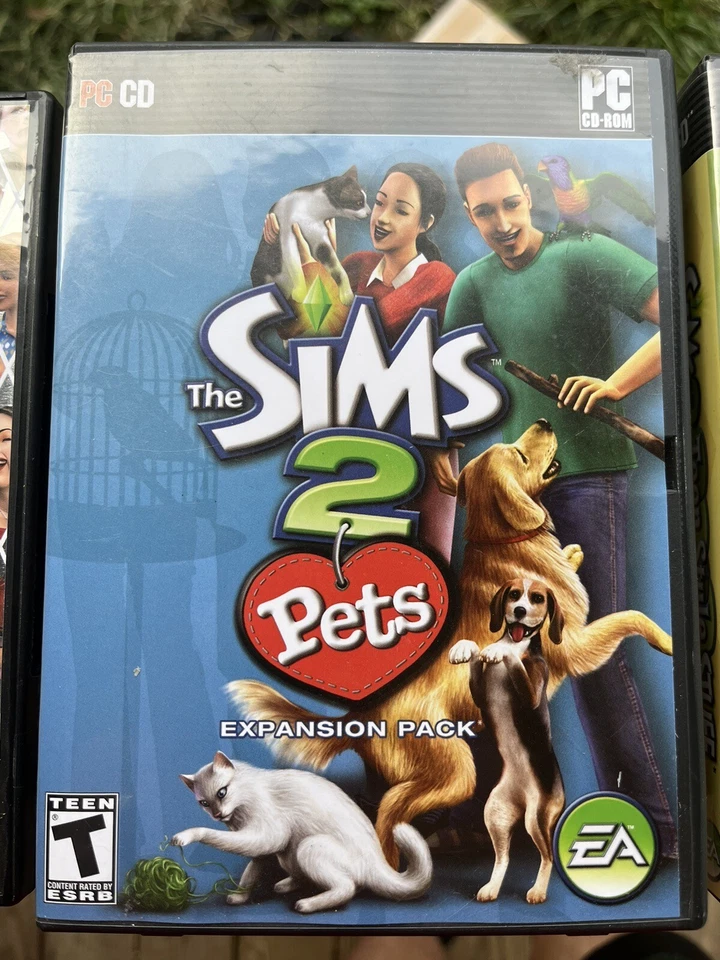 The SIMS 2  3 Game Plus Expansion Packs PC Windows/Mac Set Lot Of 5 With Manuals - Image 3 of 4