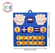 Felt Finger Numbers Math/ Homeschooling- Educational Tools