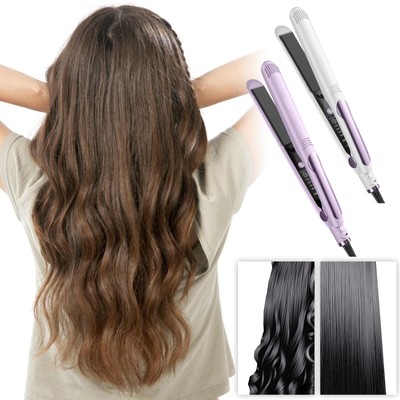 Mini Dual-purpose Curling Iron for Short & Long Hair 2-in-1 All Hair Types