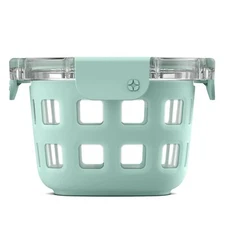 Duraglass Meal Prep Container Glass Food Storage Container With Silicone Sleeve 