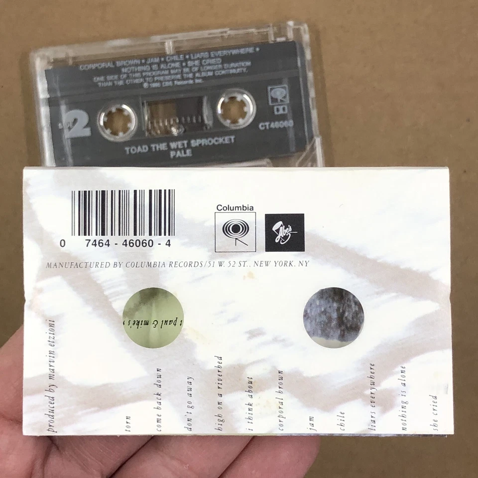 TOAD THE WET SPROCKET Cassette Tape 90s Rock Alternative PALE COME BACK DOWN JAM - Image 4 of 4