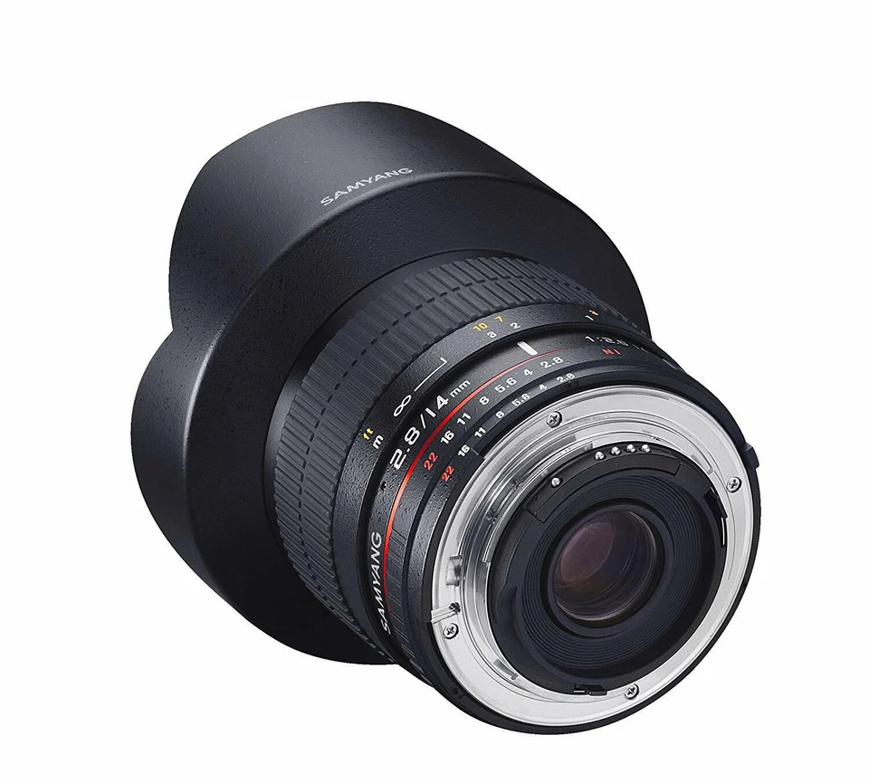 Samyang 14mm F2.8 Wide Angle Lens with AE Chip for Nikon Digital SLR - SY14MAE-N - Image 4 of 4