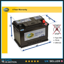 Battery fits VAUXHALL MOKKA ASTRA MERIVA CORSAVAN CORSA CASCADA 1969 on 096 New