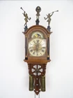 Vintage Antique Dutch 8 day Friesian Wall Clock (Zaanse Warmink era)