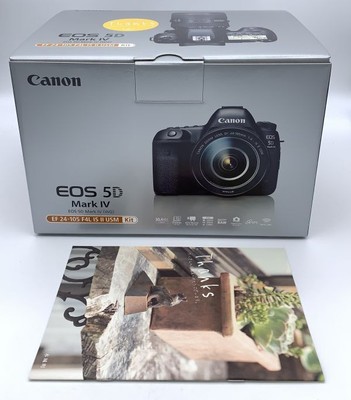 Canon Digital EOS 5D Mark IV EF24-105L IS II USM Lens Kit 600609 