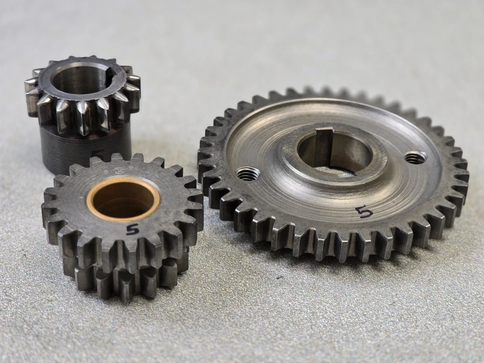 MUY BONITO JUEGO DE ENGRANAJES REVERSO ORIGINAL PORSCHE 356A 356B 356C 356SC 8/59 #5 Foto 2 de 4