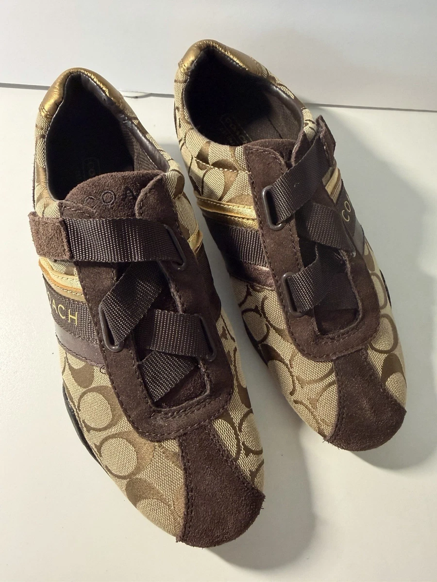 Coach Brown Solid Athletic Shoes for Women for sale | eBay