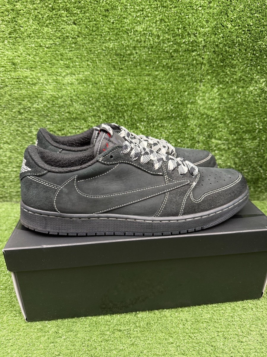 【NIKE】Airジョーダンlow Travis Scott  23.5 Size 13 - Jordan 1 Retro Low OG SP x Travis Scott Black Phantom | eBay