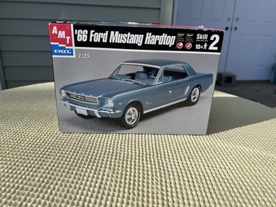 希少！激レア！当時物！amt '66 FORD MUSTANG-GT AMT 1966 Ford Mustang Model Kit BOX + PARTS Wheels Only 1:25 | eBay