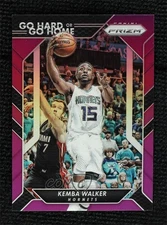 2016-17 Panini Prizm Go Hard or Go Home Purple Prizm /75 Kemba Walker #13