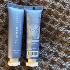 2 Summer Fridays Jet Lag Mask .5 oz/15 mL each New/Sealed 