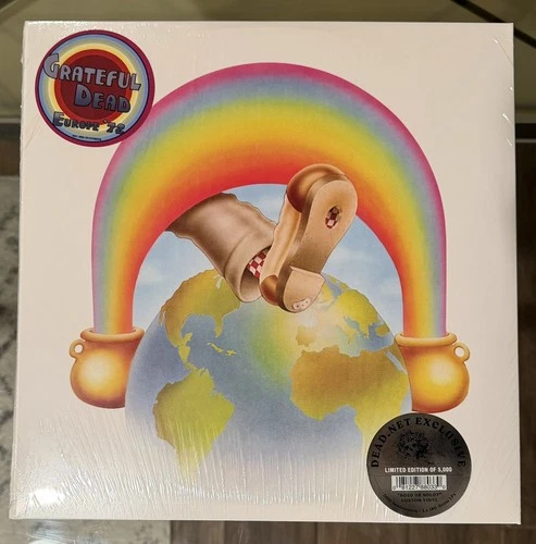 Grateful Dead Europe '72 50th Anniversary Colored Vinyl Dead.net Exclusive 3LP