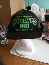 Teenage Mutant Ninja Turtles Trucker Hat SnapBack Mesh Nickelodeon 2014 Green