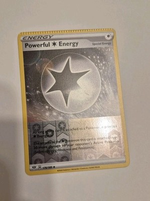 CRIMP ERROR!! Pokemon Powerful C Energy 176/189 TCG Reverse Holo