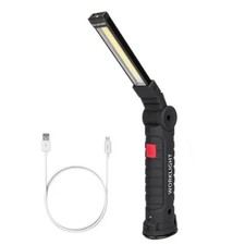 .Auto Repair Working Light Magnet Foldable Charging LED Flashlight With