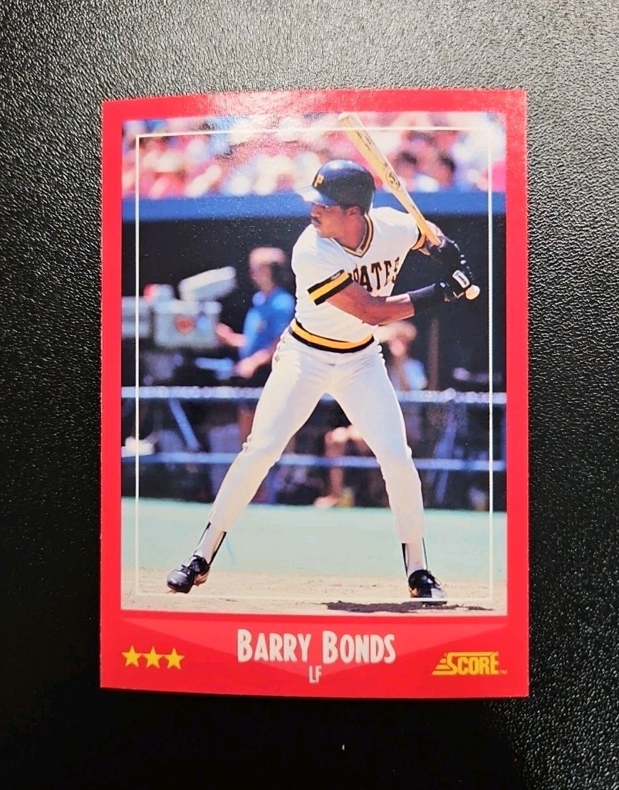 1988 Score #265 Barry Bonds NM or Better Pirates Giants