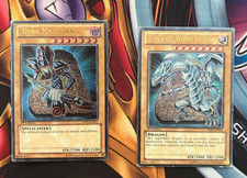 Yugioh - Ultimate Rare Dunkler Magier & Blaue Augen, 1. Auflage, YSKR,YSYR -DE001