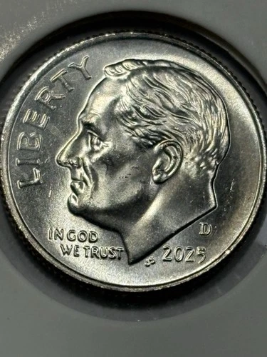 2025 - P/D  Roosevelt Dime Set - Brilliant Uncirculated