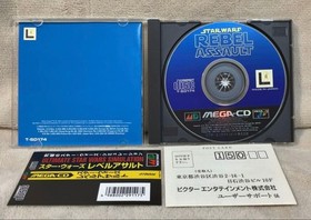 Star Wars Rebel Assault Sega Mega CD Japan Version Tested