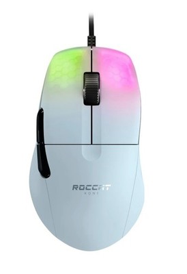 ROCCAT - Kone Pro Lightweight Wired Optical Gaming Mouse - White - ROC-11-405-01