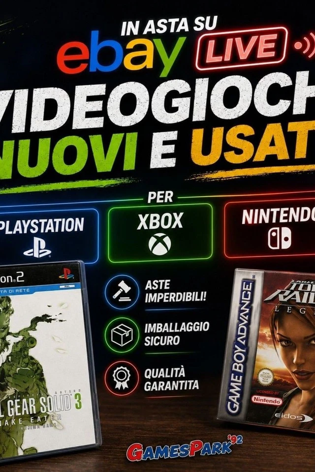Asta videogiochi playstation nintendo xbox nuovi e usati!!!