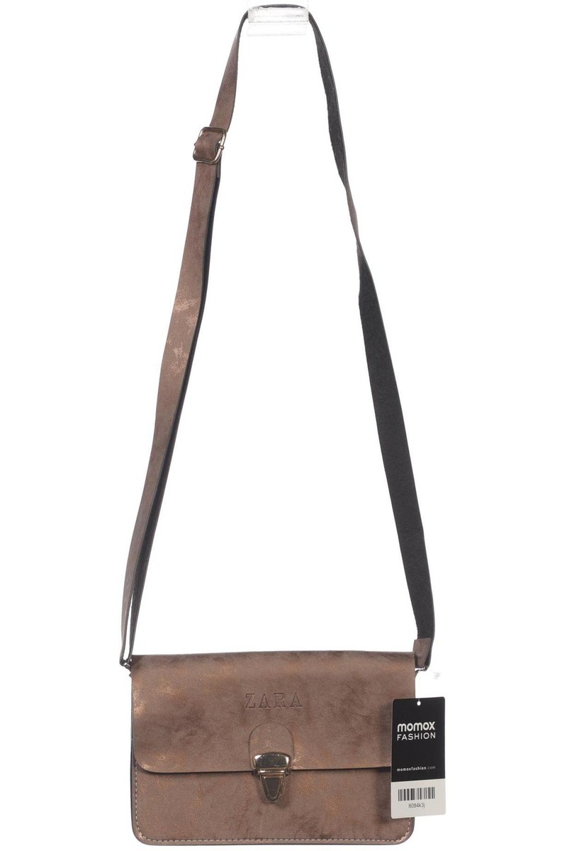 ZARA Handtasche Damen Umhängetasche Bag Damentasche Braun #197j2s6