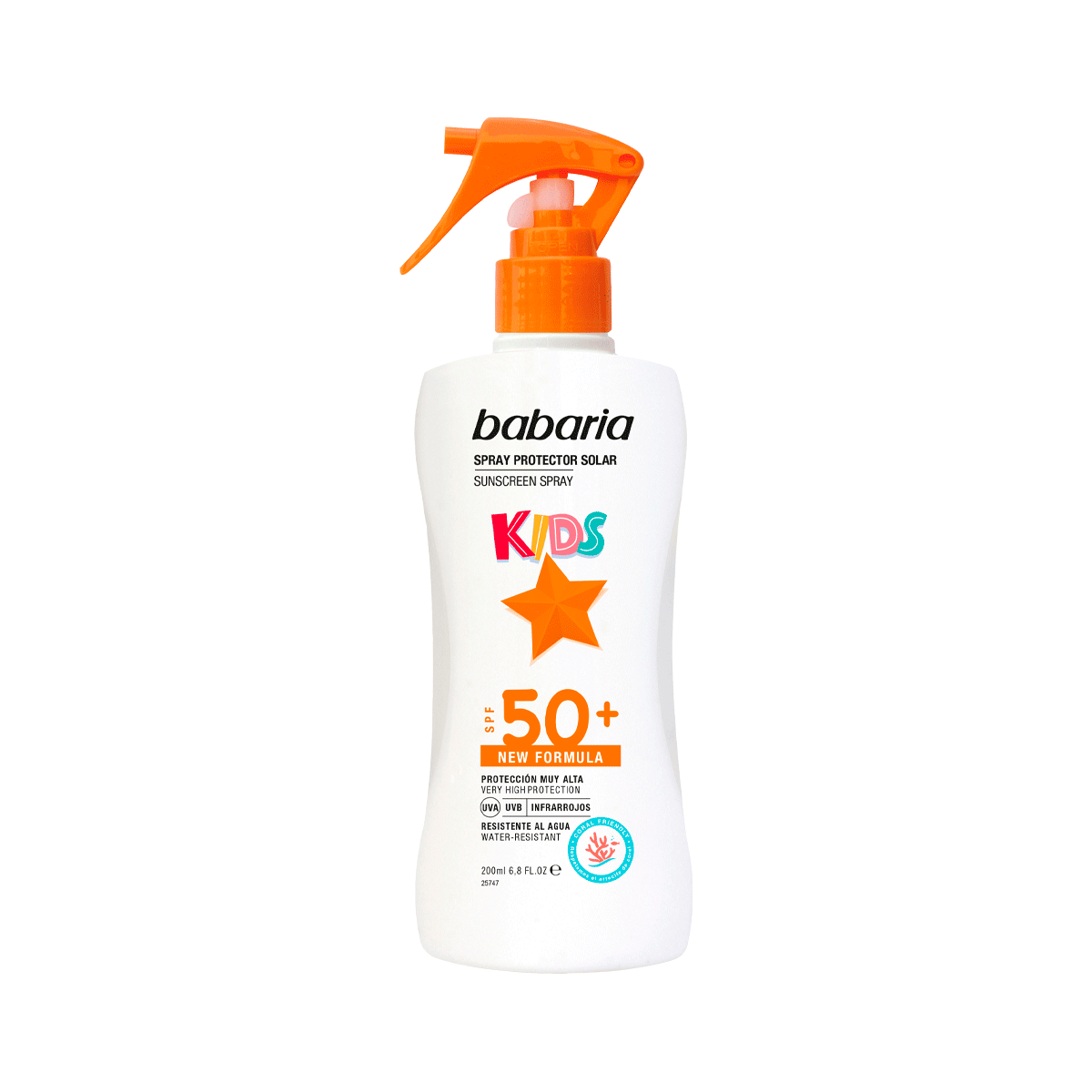 Babaria Kids Protective Spray For Kids Spf 50+ 200 Ml - Image 2