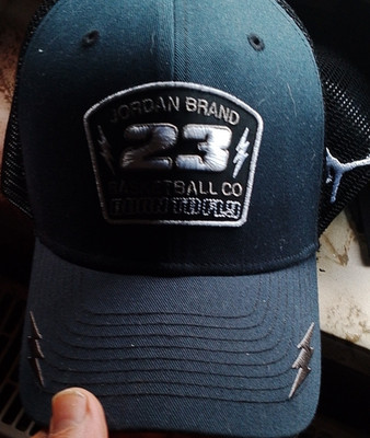 Jordan Brand 23 Basketball Co XL Baseballkappe dunkelblau bestickt verstellbar