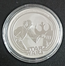 2025 Niue Star Wars Princess Leia 1 oz Silver Bullion Coin