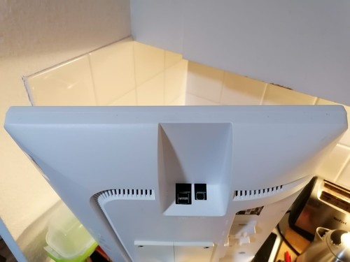 Gebrauchte LG Display Unit 24MB35PY-W / 24" inkl. Standfuß | Weiß - Afbeelding 4 van 4