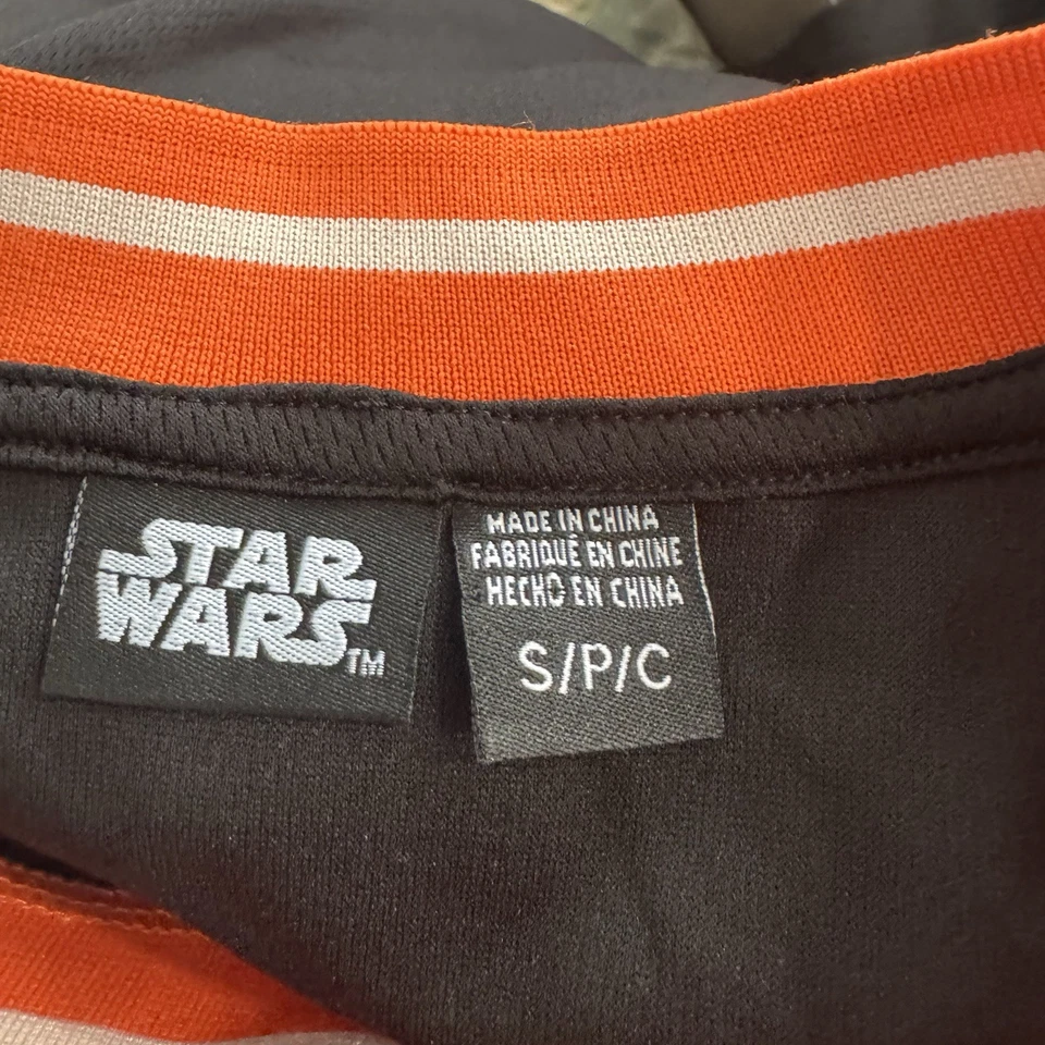 Camiseta sin mangas de baloncesto Star Wars Patchwork S/P negra naranja Foto 4 de 4