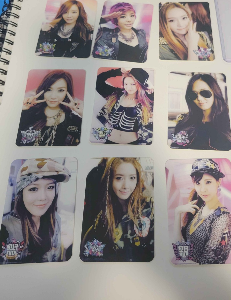 SNSD Girls' Generation I Got A Boy Photo cards Fansite Originals