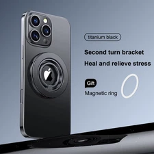 Magnetic Phone Ring Holder for Mag Safe Rotation Finger Magnet Grip Ring Stand