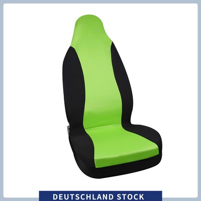 EINS Green Front Bucket Autositzbezüge passend für Auto Fahrzeug SUV Universal